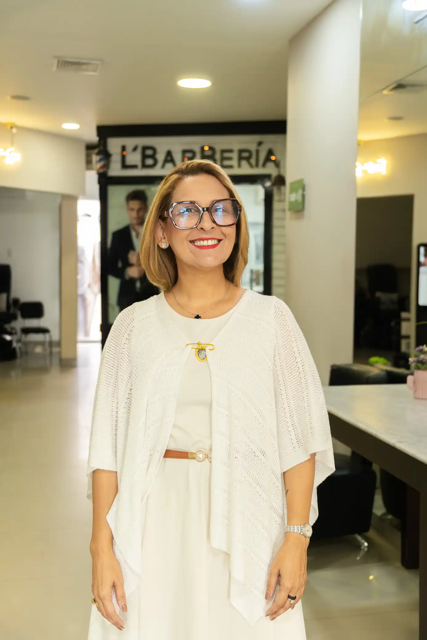 Mónica Lucía Cruz García, fundadora de Mónica Cruz Peluquería & Spa en Cartagena